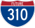 Future Interstate 310 marker