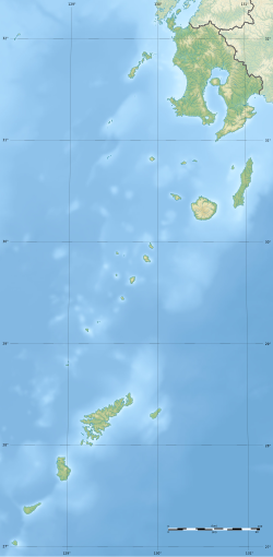 Cape Sata is located in Kagoshima Prefecture