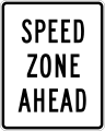 R2-5c Speed zone ahead