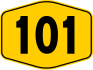 Federal Route 101 shield}}