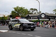 A state traffic services Kia Sorento