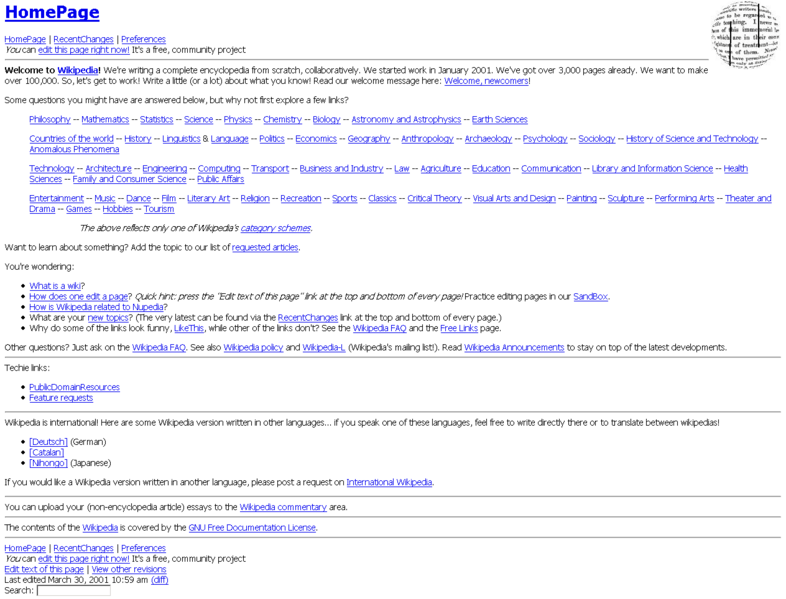 File:WikipediaHomePage30March2001.png