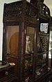 William Russell Sweet's carved hutch cabinet 1896.