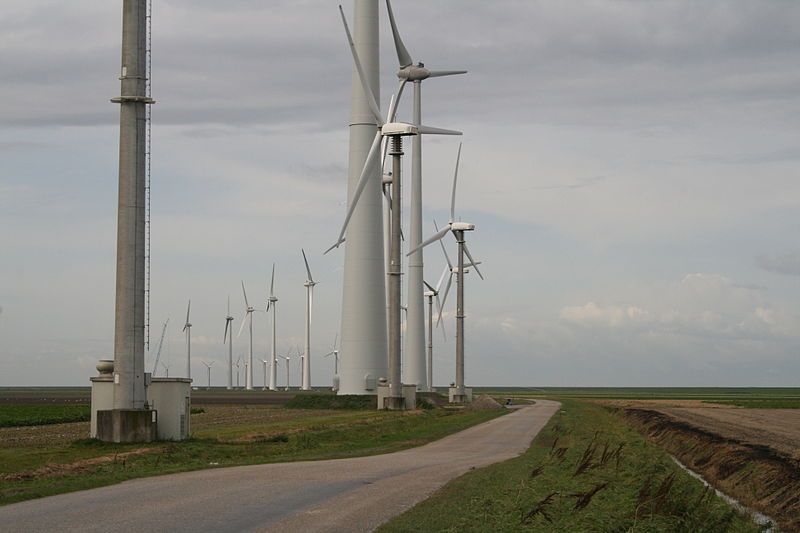 File:Wind farm Westereems.JPG