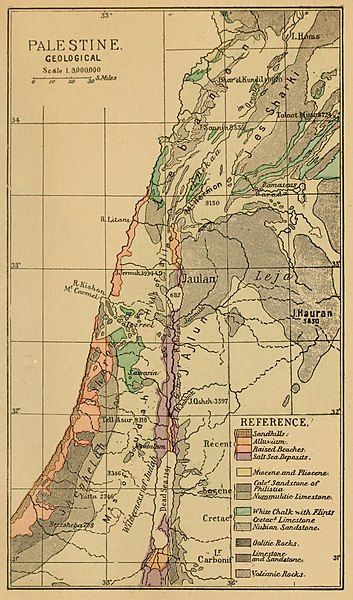 File:1889 Palestine, geological.jpg