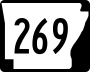 Highway 269 marker