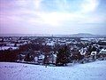 View of Eilendorf, with the Lousberg (background right) and Aachen Forest (horizon)