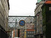 Egmont clock sign in Copenhagen (1935)