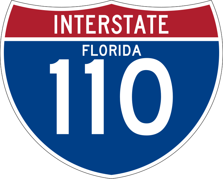 File:I-110 (FL).svg