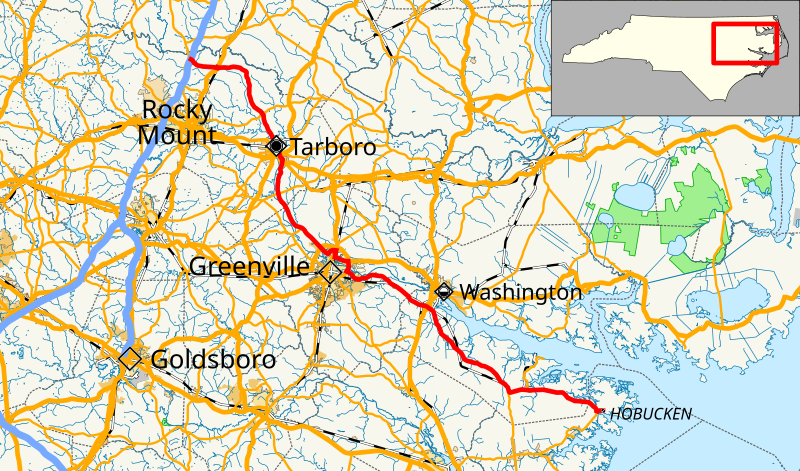 File:NC 33 map.svg