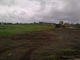 Oran Park Raceway being demolished on February 13 2010