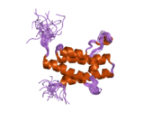 2dat: Solution structure of the Bromodomain of human SWI/SNF related matrix associated actin dependent regulator of cromatin subfamily A member 2