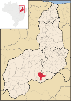 Location of São Raimundo Nonato