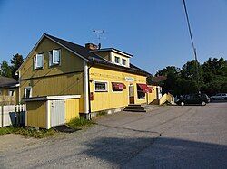 A local pizzeria in the village of Nysätta