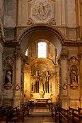 Interior of Aix Cathedral (12th century)