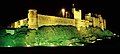 Bamburgh Castle at night