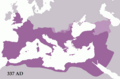 Roman Empire (27 BC-476 AD) in 337 AD.