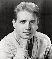 Publicity portrait of Eddie Cochran for Liberty Records