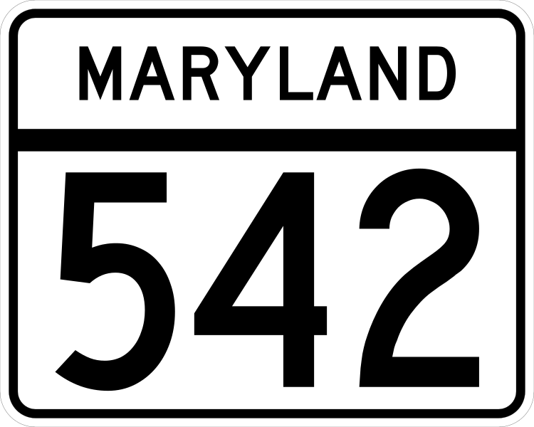 File:MD Route 542.svg