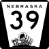 State Highway 39 marker