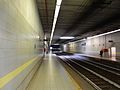 Side platforms of Caselle Torinese station