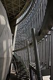 Suntory Museum, showing the staircase and the inside structure