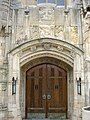 Entrance to library