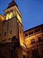 Sarlat french medieval city by night