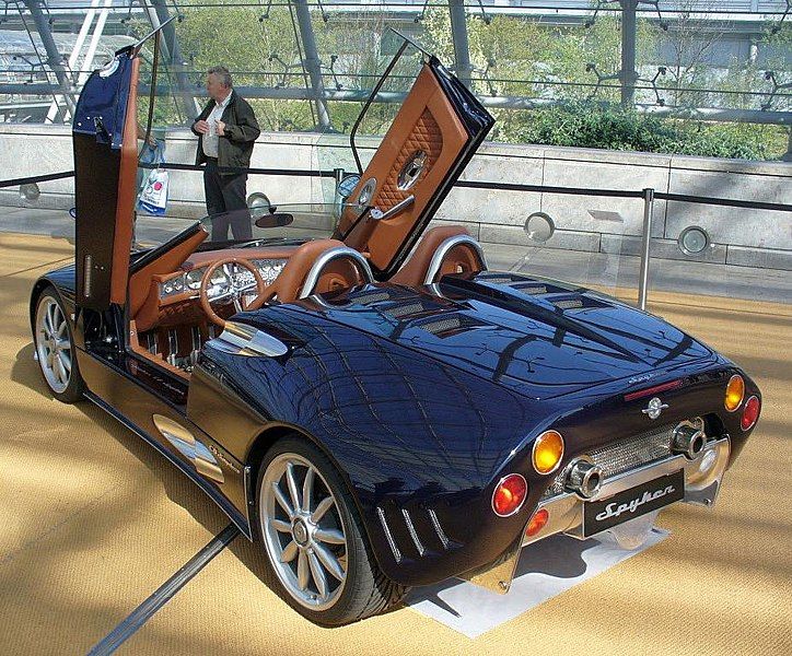 File:Spyker C8 Heck.JPG