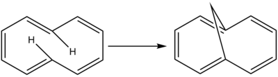 Addition of a methylene bridge significantly reduces transannular strain.