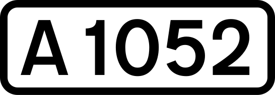 File:UK road A1052.svg