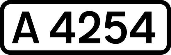 File:UK road A4254.svg