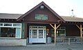 Terminal Building (exterior), Adirondack Regional Airport, NY, USA.