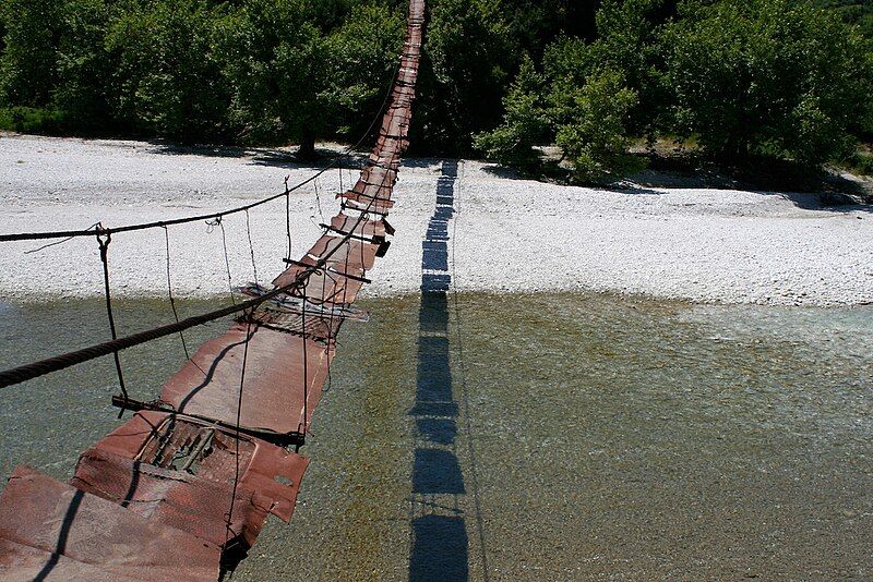 File:Albania suspension bridge.jpg