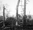 From the Russian bombing over Eriksdal area, February 22, 1944. Photo: Lennart af Petersens