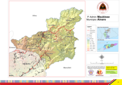 Official map of the Administrative post