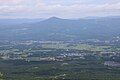 Seen from the west. Taken from Mount Iwate