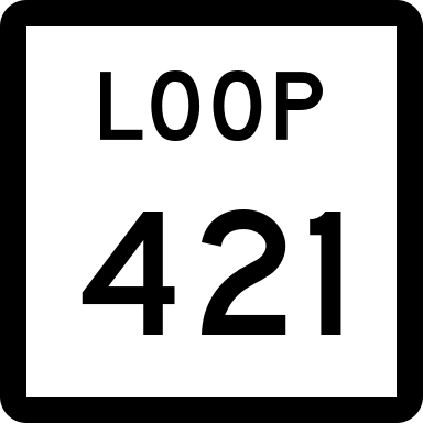 File:Texas Loop 421.svg