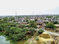 View of Pindi Balochan from over head water tank