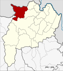 District location in Chiang Rai province