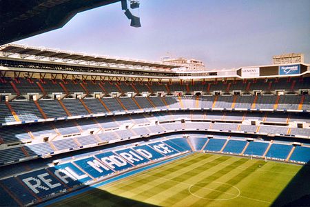 Santiago Bernabéu Stadium, home of Real Madrid