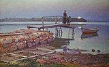 Bryggan vid Tomtebo (Jetty at Tomtebo), Elin Danielson