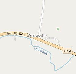 Map of Cropseyville