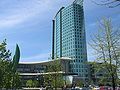 Central City Shopping Centre, as seen from Surrey Central Station.