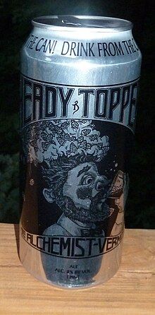 16 oz Heady Topper can