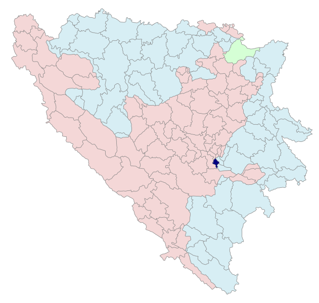 File:Istočna Ilidža municipality.svg