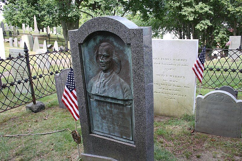 File:James Warren Grave.jpg