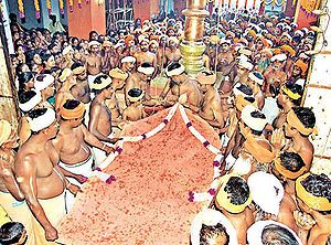 The Kodiyettru Thirunal in Swamithope pathi.