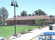 The second original Litchfield Elementary School buildings