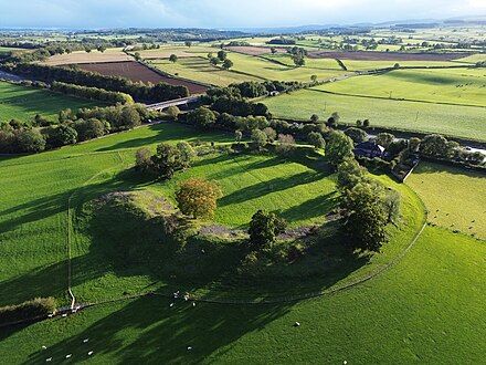 The M6 runs directly past Mayburgh Henge